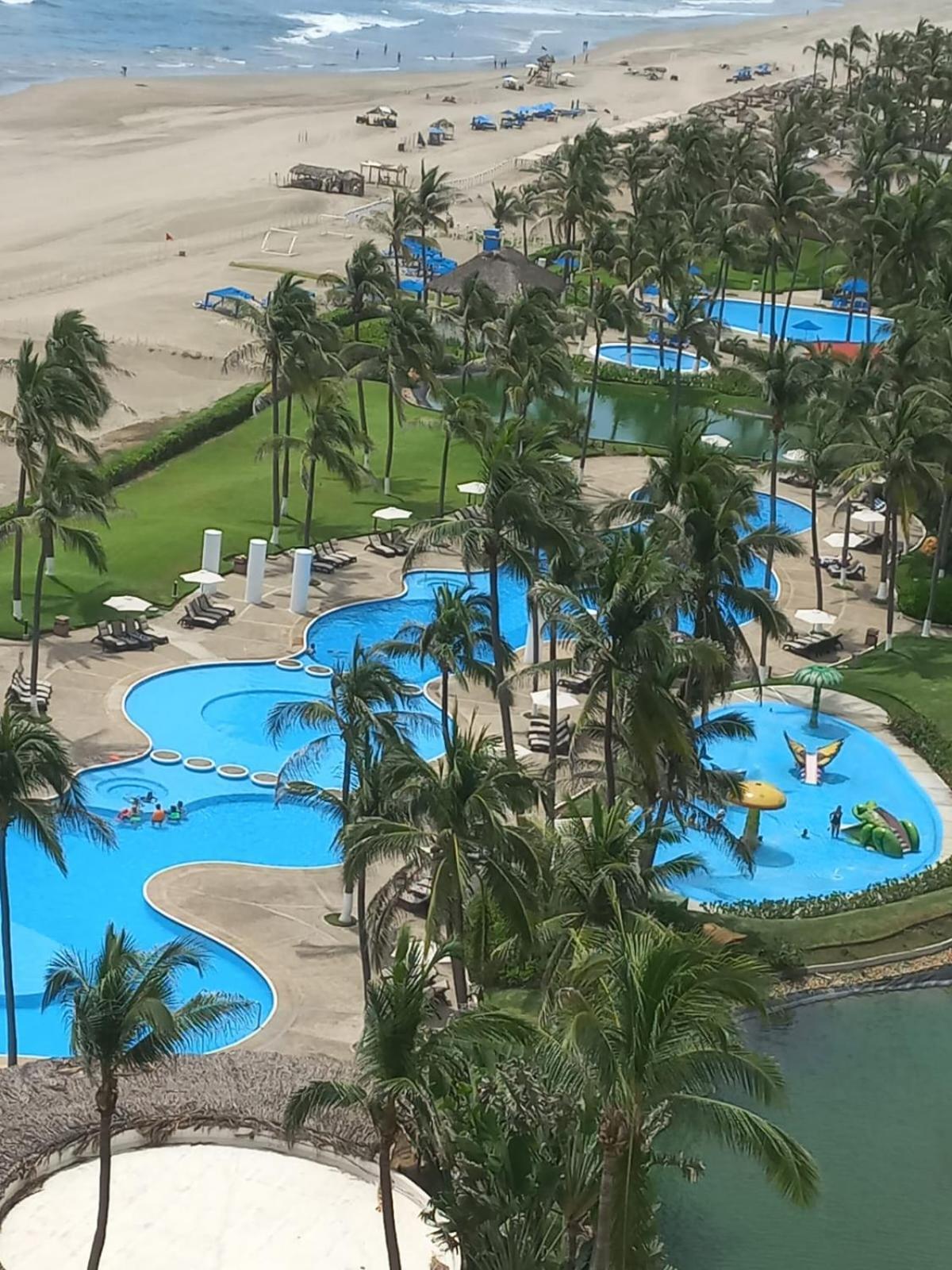 Mayan Vidanta Playa acceso a otras albercas Acapulco Exterior foto
