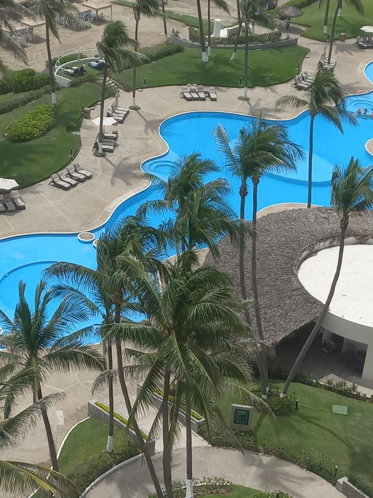 Mayan Vidanta Playa acceso a otras albercas Acapulco Exterior foto